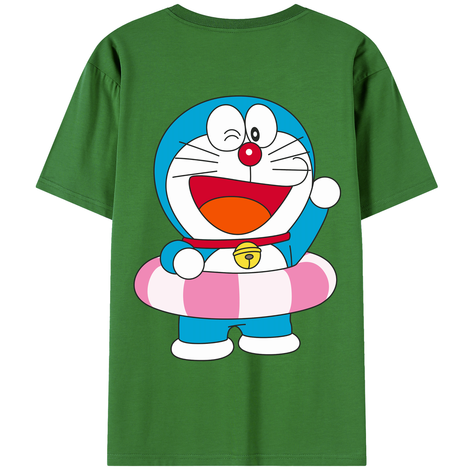 （画像用） ドラえもん Doraemon レディース半袖Tシャツ(バックプリント)